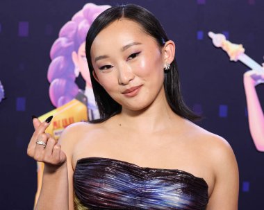Amerikalı aktris Ji-young Yoo (SunHee Seo), Netflix 'in 16 Haziran 2025' te Hollywood, Los Angeles, Kaliforniya 'da düzenlenen Netflix Tudum Tiyatrosu' ndaki 'KPop Demon Hunters' ın Los Angeles Özel Gösterimi 'ne geldi..