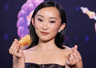 Amerikalı aktris Ji-young Yoo (SunHee Seo), Netflix 'in 16 Haziran 2025' te Hollywood, Los Angeles, Kaliforniya 'da düzenlenen Netflix Tudum Tiyatrosu' ndaki 'KPop Demon Hunters' ın Los Angeles Özel Gösterimi 'ne geldi..