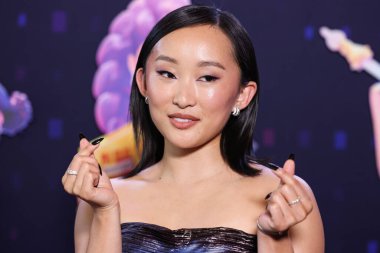 Amerikalı aktris Ji-young Yoo (SunHee Seo), Netflix 'in 16 Haziran 2025' te Hollywood, Los Angeles, Kaliforniya 'da düzenlenen Netflix Tudum Tiyatrosu' ndaki 'KPop Demon Hunters' ın Los Angeles Özel Gösterimi 'ne geldi..