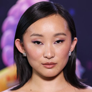 Amerikalı aktris Ji-young Yoo (SunHee Seo), Netflix 'in 16 Haziran 2025' te Hollywood, Los Angeles, Kaliforniya 'da düzenlenen Netflix Tudum Tiyatrosu' ndaki 'KPop Demon Hunters' ın Los Angeles Özel Gösterimi 'ne geldi..