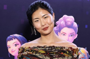 Amerikalı model, aktris ve sanatçı May Hong, Netflix 'in 16 Haziran 2025' te Hollywood, Los Angeles, Kaliforniya, ABD 'de düzenlenen Netflix Tudum Theater' daki 'KPop Demon Hunters' özel gösterimine geldi..