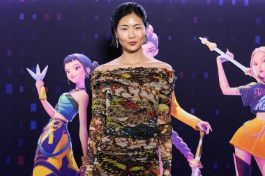 Amerikalı model, aktris ve sanatçı May Hong, Netflix 'in 16 Haziran 2025' te Hollywood, Los Angeles, Kaliforniya, ABD 'de düzenlenen Netflix Tudum Theater' daki 'KPop Demon Hunters' özel gösterimine geldi..