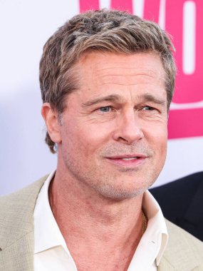 'F1:' The Movie 'İlk Tepkiler: Brad Pitt' in Yarış Efsanesi 'Old School Summer Blockbuster' Bu Çok İyi. HOLYWOOD, LOS ANGELES, CALIFORNIA, ABD - 18 Eylül: Amerikalı aktör ve yapımcı Brad Pitt               
