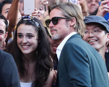 'F1:' The Movie 'İlk Tepkiler: Brad Pitt' in Yarış Efsanesi 'Old School Summer Blockbuster' Bu Çok İyi. HOLYWOOD, LA, CA, ABD - 22 Temmuz: Amerikalı aktör, yapımcı Brad Pitt 