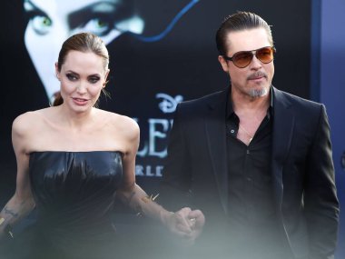 'F1:' The Movie 'İlk Tepkiler: Brad Pitt' in Yarış Efsanesi 'Old School Summer Blockbuster' Bu Çok İyi. HOLYWOOD, LOS ANGELES, CA, ABD - 28 Mayıs: Amerikalı aktris, film yapımcısı, insancıl Angelina Jolie ve Brad Pitt