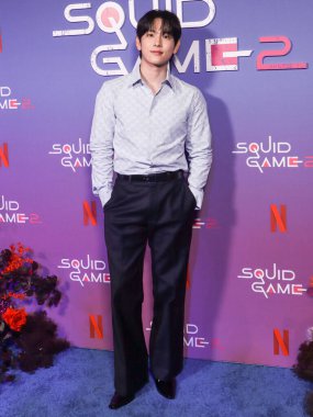 Güney Koreli şarkıcı ve aktör Yim Si-wan (Im Si-wan) Netflix 'in' Squid Game '2. sezon Deneyim Fotoğrafı Çağrısını 17 Haziran 2025' te Manhattan, New York, ABD 'de Manhattan' da gerçekleştirdi.. 