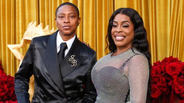 Jessica Betts ve aktris, yapımcı ve yönetmen Niecy Nash-Betts (Carol Denise Betts), 20 Haziran 2025 'te Beverly Hilton Hotel' deki Wilshire Garden Meydanı 'nda düzenlenen 5.