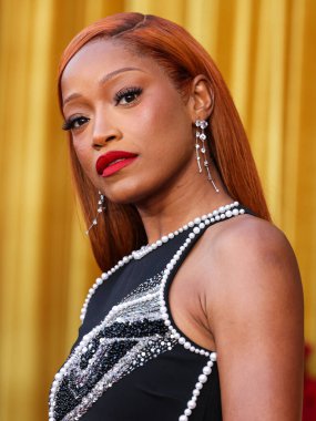 Amerikalı aktris, şarkıcı, televizyon kişiliği, yapımcı, girişimci ve podcast sunucusu Keke Palmer, 20 Haziran 2025 'te Beverly Hilton Hotel' deki Wilshire Garden Meydanı 'nda düzenlenen 5.     