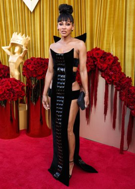 Amerikalı aktris, yapımcı ve yönetmen Meagan Good, 20 Haziran 2025 'te Beverly Hilton Hotel' deki Wilshire Garden Avlusu 'nda düzenlenen 5.