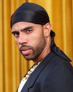 Amerikalı rapçi Vic Mensa (Victor Kwesi Mensah), 20 Haziran 2025 'te Beverly Hilton Hotel' deki Wilshire Garden Avlusu 'nda düzenlenen 5..