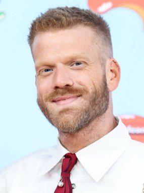 Amerikalı şarkıcı, müzisyen ve söz yazarı Scott Hoying, 21 Haziran 2025 'te Santa Monica, Los Angeles, Kaliforniya' da düzenlenen 2025 Nickelodeon Kids 'Choice Awards' a (38. Nickelodeon Kids 'Choice Awards) geldi.