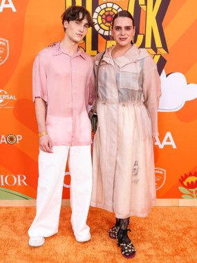 Breck Lombardi ve Marsha Molinari, 28 Haziran 2025 'te Universal City, Los Angeles, Kaliforniya, ABD' de düzenlenen Charlize Theron Afrika Sosyal Yardım Projesi (CTAOP) Blok Partisi 2025 'e geldiler..