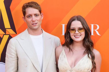 Dakota Brubaker ve kız arkadaşı / Amerikalı aktris, manken, sosyal medya etkileyicisi ve sanatçı Ava Phillippe (Ava Elizabeth Phillippe), Universal Studios Backlot 'ta düzenlenen Charlize Theron Africa Yardım Projesi (CTAOP) Blok Partisi 2025' e geldiler. 