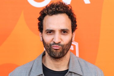 Hollandalı-Tunuslu aktör Marwan Kenzari, 28 Haziran 2025 'te Universal City, Los Angeles, Kaliforniya, ABD' de düzenlenen Charlize Theron Africa Yardım Projesi (CTAOP) Parti 2025 'e geldi..           