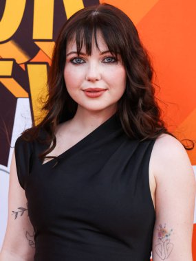 Amerikalı aktris Samantha Hanratty (Sammi Hanratty) 28 Haziran 2025 'te Universal City, Los Angeles, Kaliforniya, ABD' de düzenlenen Charlize Theron Africa Yardım Projesi 'ne (CTAOP) geldi.. 