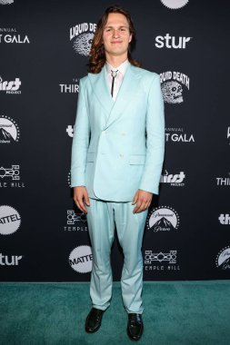 Amerikalı aktör, şarkıcı, DJ ve yapımcı Ansel Elgort, 28 Haziran 2025 tarihinde Los Angeles, Kaliforniya, ABD 'de bulunan Beverly Hills' teki SLS Collection Hotel 'de düzenlenen 16.. 