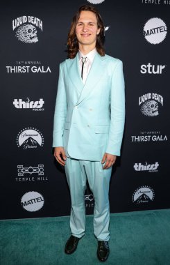 Amerikalı aktör, şarkıcı, DJ ve yapımcı Ansel Elgort, 28 Haziran 2025 tarihinde Los Angeles, Kaliforniya, ABD 'de bulunan Beverly Hills' teki SLS Collection Hotel 'de düzenlenen 16.. 