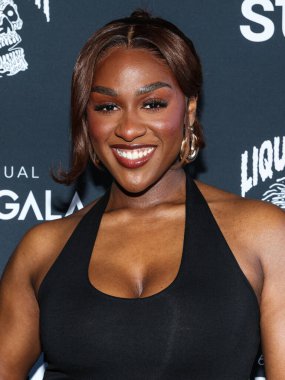 Jessica Otse, 28 Haziran 2025 'te Los Angeles, Kaliforniya, ABD' de bulunan Beverly Hills 'teki SLS Hotel' de düzenlenen 16. Yıllık Susuzluk Galası 'na geldi.. 