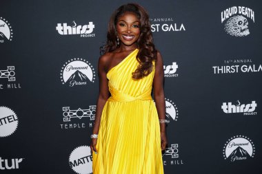 Amerikalı aktris, şarkıcı, dansçı ve dijital yaratıcı Loren Lott, 28 Haziran 2025 'te Los Angeles, Kaliforniya, ABD' de düzenlenen 16. Yıllık Susuzluk Galası 2025 sayılı SLS Oteli, Lüks Koleksiyon Oteli 'ne geldi.. 