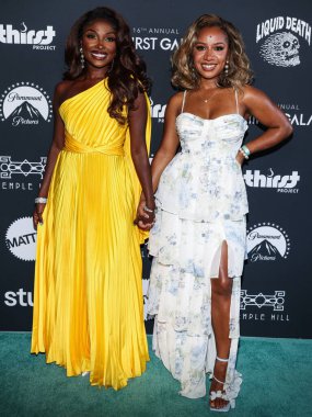 Loren Lott ve Jazmine Robinson, 28 Haziran 2025 'te ABD' nin Kaliforniya eyaletinin Los Angeles kentinde bulunan Beverly Hills kentindeki SLS Hotel 'de düzenlenen 16..