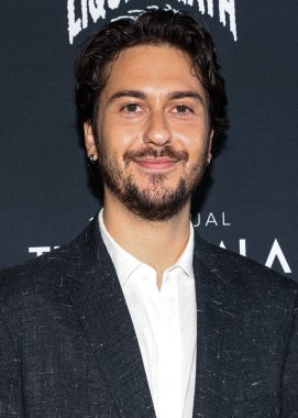 Amerikalı aktör, şarkıcı, söz yazarı ve müzisyen Nat Wolff, 28 Haziran 2025 'te ABD' nin Kaliforniya eyaletinin Los Angeles kentinde bulunan Beverly Hills kentindeki SLS Hotel 'de düzenlenen 16. Yıllık Susuzluk Galası 2025' e geldiler..