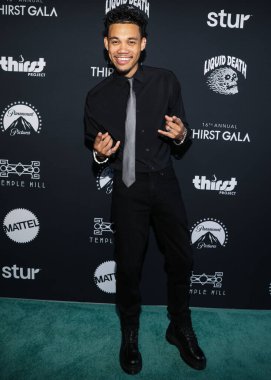 Amerikalı aktör, rapçi ve dansçı Roshon Fegan, 28 Haziran 2025 tarihinde Los Angeles, Kaliforniya, ABD 'de bulunan Beverly Hills' teki SLS Hotel 'de düzenlenen 16..