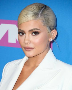 Kylie Jenner, 20 Ağustos 2018 tarihinde New York City, ABD 'de Radio City Music Hall' da MTV Video Müzik Ödülleri 'ne katılmıştır.