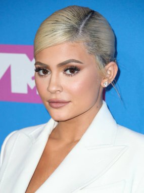 Kylie Jenner, 20 Ağustos 2018 tarihinde New York City, ABD 'de Radio City Music Hall' da MTV Video Müzik Ödülleri 'ne katılmıştır.