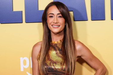 Amerikalı aktris ve eski model Maggie Q (Margaret Denise Quigley), 9 Temmuz 2025 'te Culver Tiyatrosu' nda düzenlenen Amazon Prime Video 'nun' Ballard '1. sezonunun Los Angeles Premiere' ine gelir..