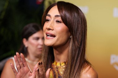 Amerikalı aktris ve eski model Maggie Q (Margaret Denise Quigley), 9 Temmuz 2025 'te Culver Tiyatrosu' nda düzenlenen Amazon Prime Video 'nun' Ballard '1. sezonunun Los Angeles Premiere' ine gelir..