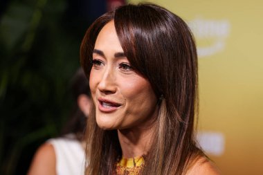 Amerikalı aktris ve eski model Maggie Q (Margaret Denise Quigley), 9 Temmuz 2025 'te Culver Tiyatrosu' nda düzenlenen Amazon Prime Video 'nun' Ballard '1. sezonunun Los Angeles Premiere' ine gelir..
