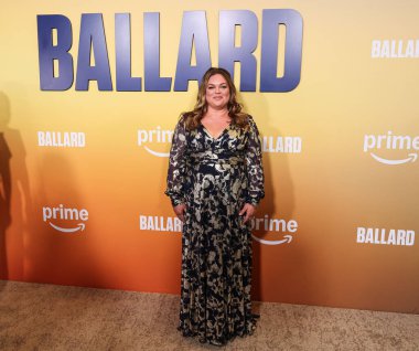 Amerikalı aktris Rebecca Field, 9 Temmuz 2025 'te Culver Tiyatrosu' nda düzenlenen Amazon Prime Video 'nun 1. sezonunun Los Angeles prömiyerine geldi..