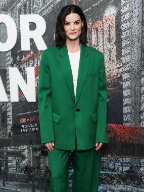 Amerikalı aktris Jaimie Alexander Netflix Live Event 'e katılıyor: Katie Taylor, Amanda Serrano 3' e karşı 11 Temmuz 2025 'te Madison Square Garden' da düzenlendi.. 