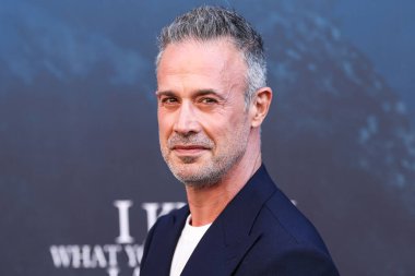 Amerikalı aktör Freddie Prinze Jr., 14 Temmuz 2025 'te Los Angeles, Kaliforniya, ABD' de bulunan Kasa tarafından Broadway 'deki StILE Downtown Los Angeles' taki United Theater 'da düzenlenen 