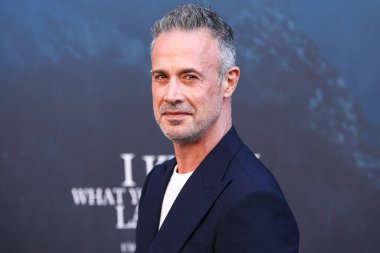 Amerikalı aktör Freddie Prinze Jr., 14 Temmuz 2025 'te Los Angeles, Kaliforniya, ABD' de bulunan Kasa tarafından Broadway 'deki StILE Downtown Los Angeles' taki United Theater 'da düzenlenen 