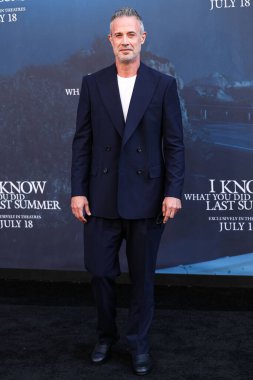 Amerikalı aktör Freddie Prinze Jr., 14 Temmuz 2025 'te Los Angeles, Kaliforniya, ABD' de bulunan Kasa tarafından Broadway 'deki StILE Downtown Los Angeles' taki United Theater 'da düzenlenen 