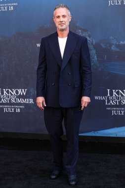 Amerikalı aktör Freddie Prinze Jr., 14 Temmuz 2025 'te Los Angeles, Kaliforniya, ABD' de bulunan Kasa tarafından Broadway 'deki StILE Downtown Los Angeles' taki United Theater 'da düzenlenen 