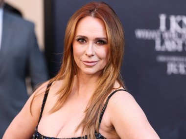 Amerikalı aktris, yapımcı ve şarkıcı Jennifer Love Hewitt, 14 Temmuz 2025 'te Los Angeles, CA, ABD' de bulunan Kasa tarafından Broadway 'deki StILE Downtown Los Angeles United Theater' da düzenlenen Columbia Pictures 'ın galasına geldi..