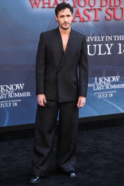 İngiliz-Amerikan aktör Jonah Hauer-King, 14 Temmuz 2025 'te Los Angeles, CA, ABD' de bulunan Kasa tarafından Broadway 'deki The United Theater' da düzenlenen Columbia Pictures 'ın 