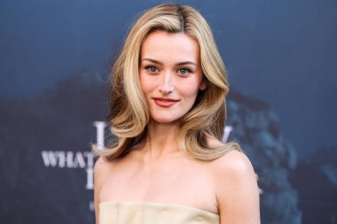 Amerikalı aktris Sarah Pidgeon, 14 Temmuz 2025 tarihinde Los Angeles, Kaliforniya, ABD 'de bulunan Kasa tarafından Broadway' deki StILE Downtown Los Angeles 'taki United Theater' da düzenlenen 