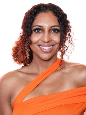 Jessica Lynn Diaz, 16 Temmuz 2025 'te Santa Monica, Los Angeles, Kaliforniya' daki Calabra Oteli 'nin çatısındaki The Stars from The Networks Summer Movie Cireup' ın yer aldığı Lifetime Summer Soiree Event 2025 'e geliyor.  