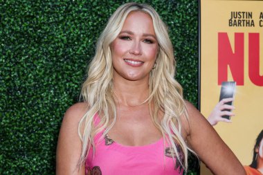 Amerikalı aktris Anna Camp, Los Angeles Quiver Distribution 'ın 6 Ağustos 2025' te Kuzey Hollywood, Los Angeles, Kaliforniya, ABD 'deki The Garland Hotel' de gerçekleştirdiği 'Nükleer Bombanın Özel Gösterimi' ne geldi.. 