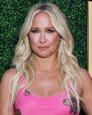 Amerikalı aktris Anna Camp, Los Angeles Quiver Distribution 'ın 6 Ağustos 2025' te Kuzey Hollywood, Los Angeles, Kaliforniya, ABD 'deki The Garland Hotel' de gerçekleştirdiği 'Nükleer Bombanın Özel Gösterimi' ne geldi.. 