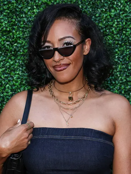 Amerikalı aktris, müzisyen, komedyen ve yazar Tawny Newsome, 6 Ağustos 2025 'te Kuzey Hollywood, Los Angeles, Kaliforniya, ABD' de The Garland Hotel 'de düzenlenen' Nuked 'in Los Angeles özel gösterimine geldiler.. 