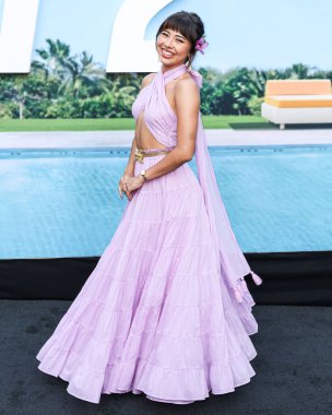 Amerikalı aktris Xochitl Gomez, 11 Ağustos 2025 'te Hollywood, Los Angeles, Kaliforniya, ABD' deki TCL Çin Tiyatrosu IMAX 'te düzenlenen' Nobody 2 'nin Los Angeles galasına geldi..