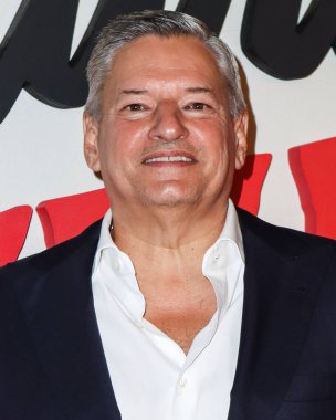 Netflix 'in Amerikalı işletme yöneticisi ve eş başkanı Ted Sarandos, Netflix' in 14 Ağustos 2025 'te New York, New York' taki The Plaza Hotel 'deki Oak Room' da gerçekleştirdiği 