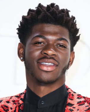 Lil Nas X, Tom Ford 'a ulaşır: Sonbahar / Kış 2020 Moda Şovu 7 Şubat 2020' de Hollywood, Los Angeles, Kaliforniya, ABD 'de Milk Stüdyolarında yapıldı.