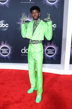 Lil Nas X, Microsoft Theatre L.A. 'da 24 Kasım 2019 tarihinde düzenlenen 2019 Amerikan Müzik Ödülleri' ne ulaştı.
