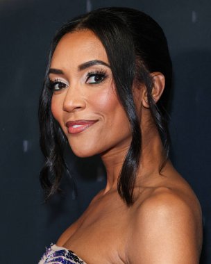 Amerikalı aktris Annie Ilonzeh, 27 Ağustos 2025 'te Hollywood, Los Angeles, Kaliforniya, ABD' deki TCL Çin Tiyatrosu IMAX 'te düzenlenen' Run 'ın Los Angeles prömiyerine geldi.. 