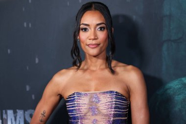 Amerikalı aktris Annie Ilonzeh, 27 Ağustos 2025 'te Hollywood, Los Angeles, Kaliforniya, ABD' deki TCL Çin Tiyatrosu IMAX 'te düzenlenen' Run 'ın Los Angeles prömiyerine geldi.. 